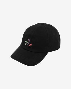 Кепка Dad Cap Wild Flowers Black