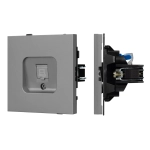 Механизм компьютерной розетки SCT-TENDO-MPC1-PL-GR (RJ-45, CAT6) (Arlight, -)