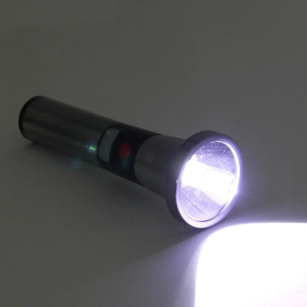 Фонарь ручной 4 режима 1LED, аккумуляторная батарея 800mAh USB 746