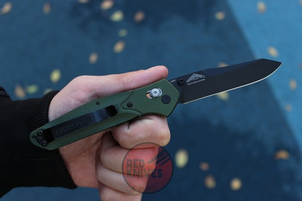 Нож Benchmade 940 Osborne Black А+++ А/Ч BM940BK - топ качество, рукоять алюминий