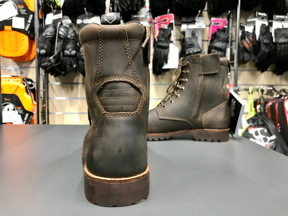 классические мотоботы IXS Classic Shoe Oiled Leather Brown