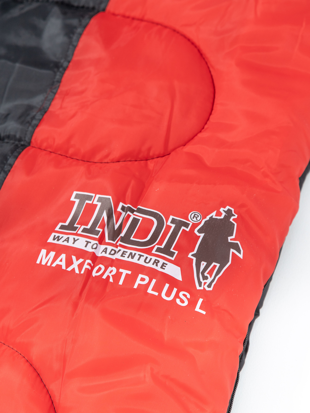 Спальный мешок MAXFORT PLUS L-zip до -15C (одеяло/подгол.фланель 195+35X90)INDI