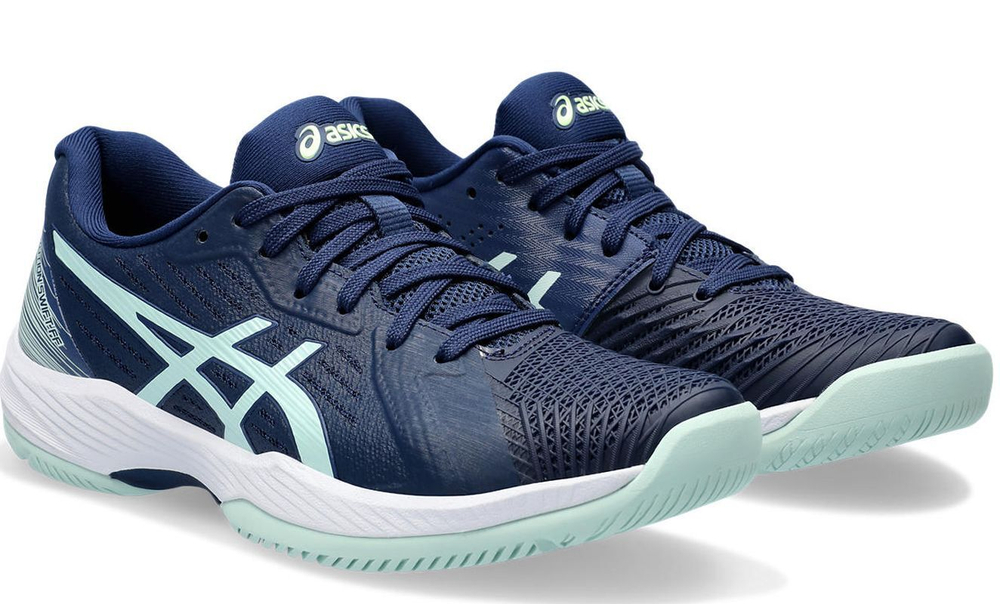 Женские Кроссовки теннисные Asics Solution Swift FF - небесный