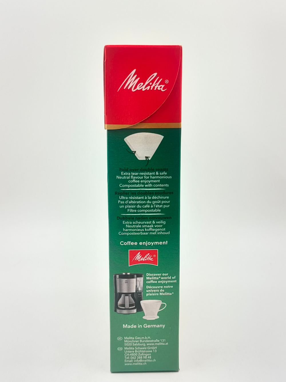 Melitta Фильтры для кофе 1х4 Original 80 шт. (Из Финляндии)
