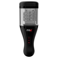 Вибромастурбатор-ротатор с голосовым сопровождением PipeDream PDX Elite Talk Dirty Rotobator RD526