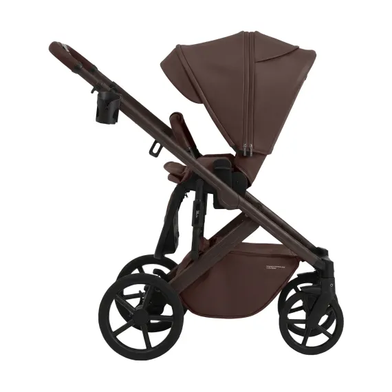 Коляска 2 в 1 SBL Dolce Dark Chocolate Leather