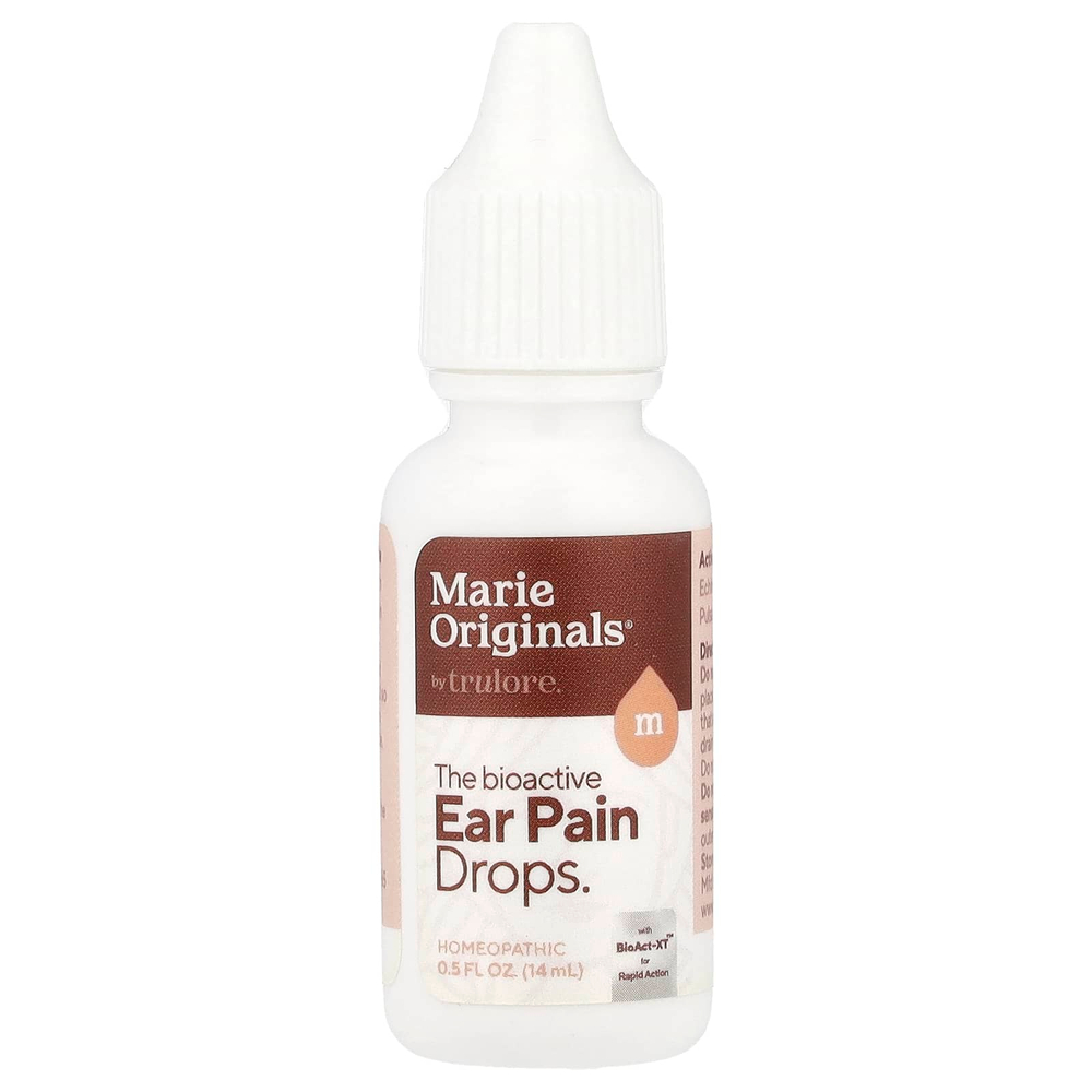Marie Originals, Биоактивные капли от боли в ушах, 14 мл (0,5 жидк. Унции)