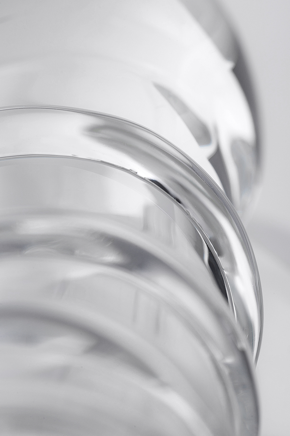 Фаллоимитатор Sexus Glass, стекло, 16 см