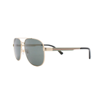 Очки GUCCI GG1223S-002 пилот золото