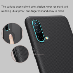 Тонкий жесткий чехол от Nillkin для смартфона OnePlus Nord CE 5G, серия Super Frosted Shield