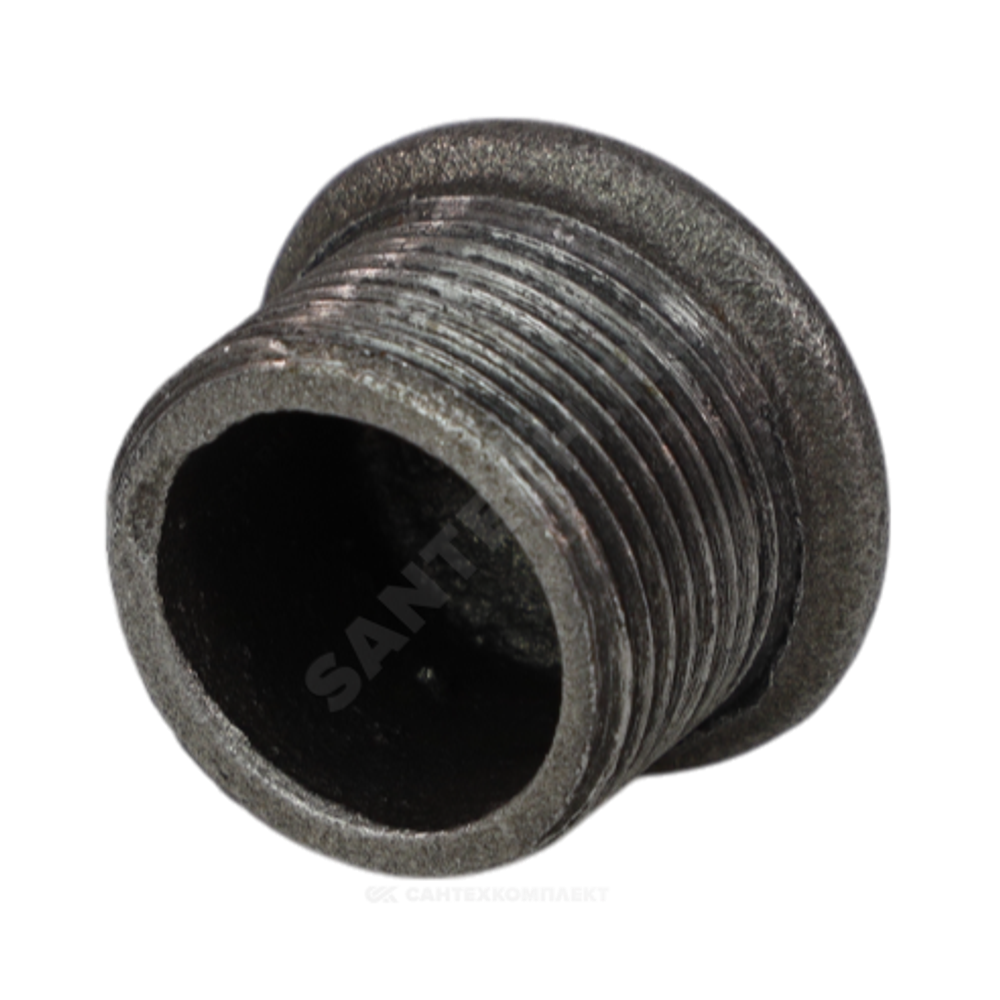Заглушка чугун Ду 20 (3/4") НР Fittex PLUS