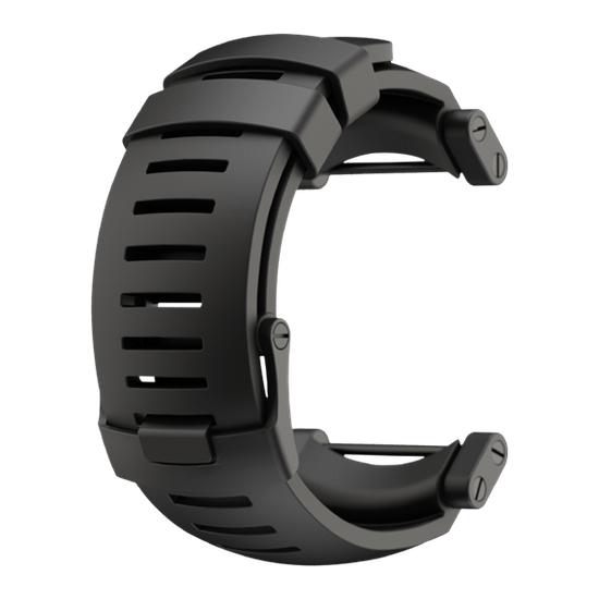 Ремешок для часов Suunto Core (черный силиконовый) SS018816000