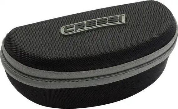 Очки солнцезащитные плавающие Cressi Rocker дымчатые линзы черные
