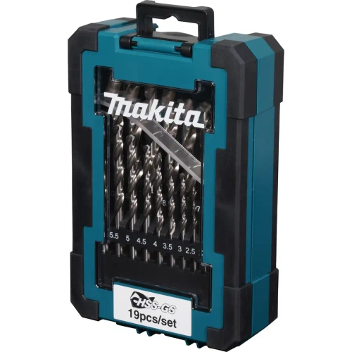 Набор свёрл по металлу HSS-GS 1—10 мм Makita D-78352