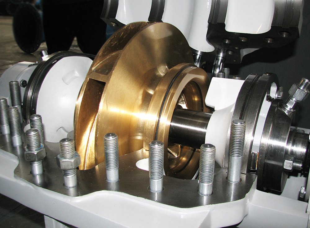 D 150-380B - насос DeLium нового поколения двухстороннего входа с горизонтальным разъёмом корпуса