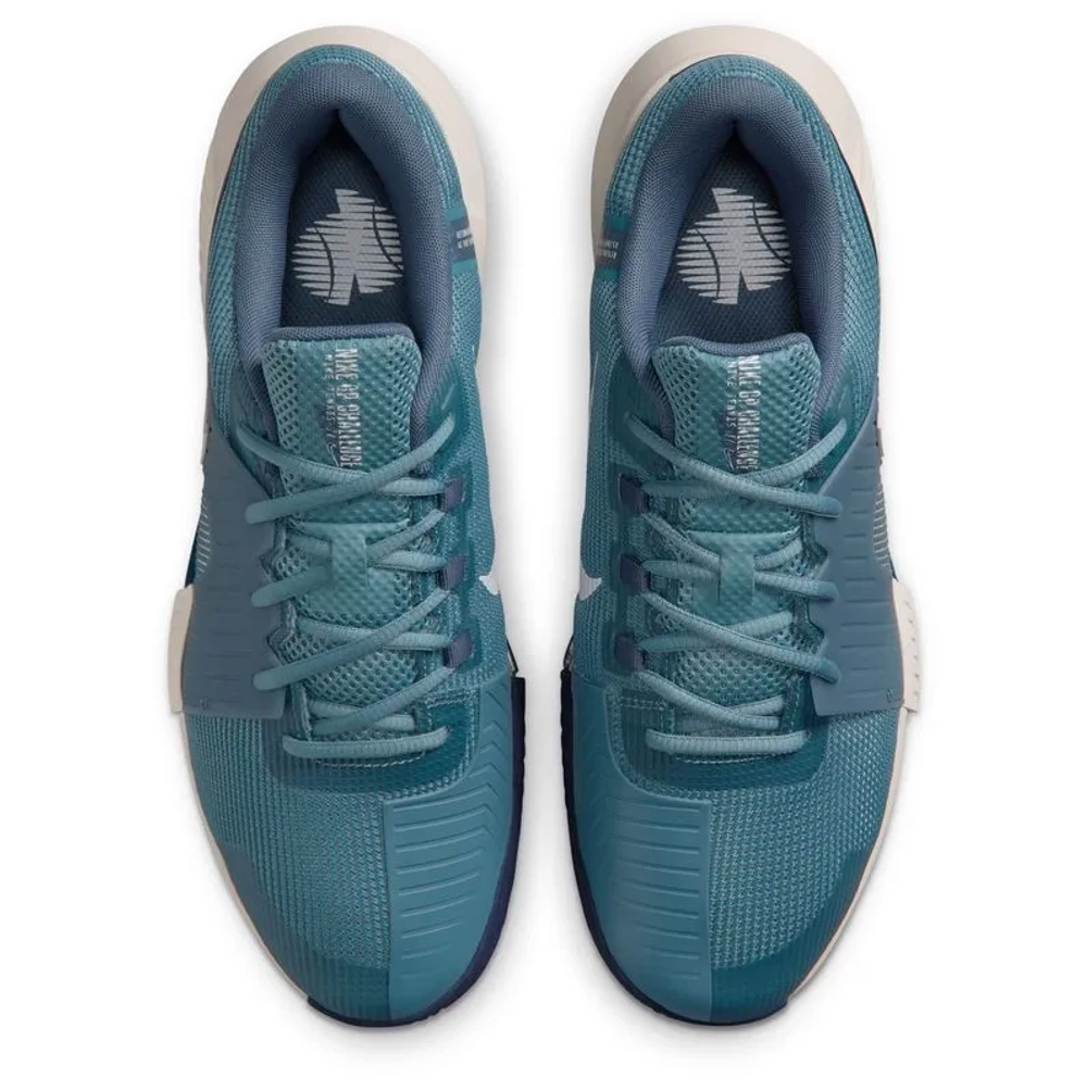 Мужские кроссовки теннисные Nike Zoom GP Challenge 1.5 - smokey blue/white light/bone