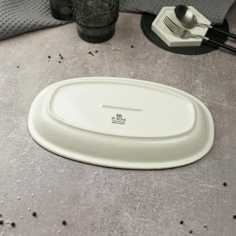 Блюдо овальное 24*14,5 см h2,8 см Armonia By Bone Innovation [bb] [6]