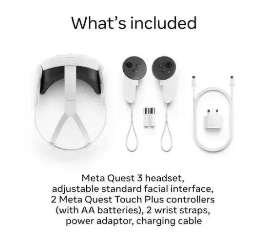 Очки виртуальной реальности META Oculus Quest 3 — 512 ГБ