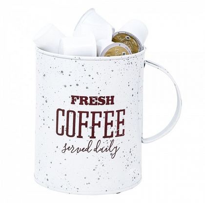 Корзина для кофейных капсул Boston Kup Keeper Coffee White