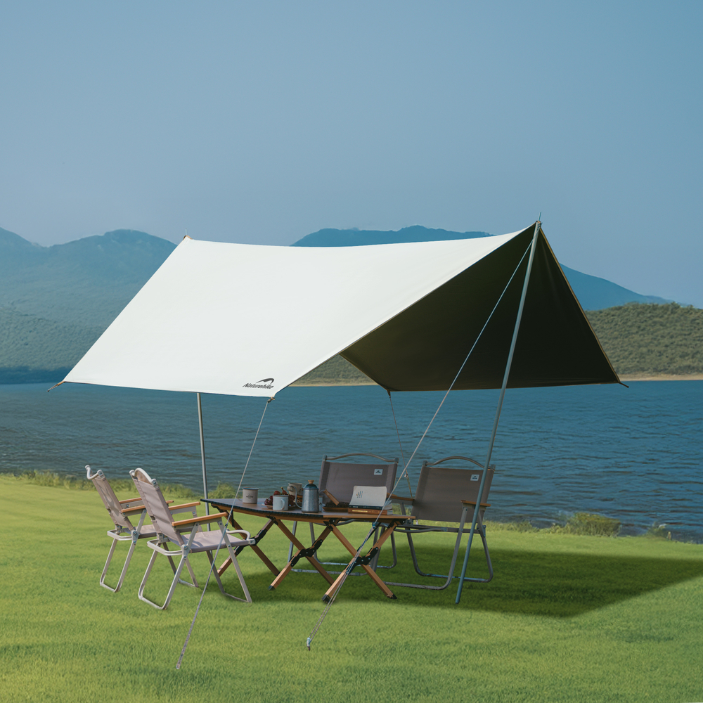 Палатка Naturehike Ango Air Pro, 4-местная, быстросборная, надувной каркас, коричневая, артикул CNK2550WS017-4BR