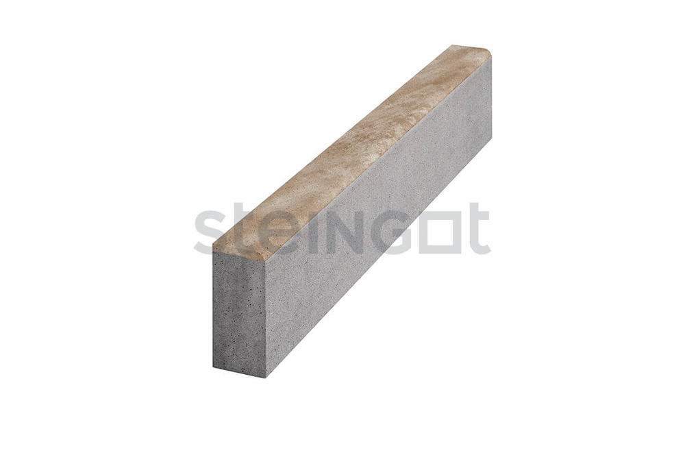 Бордюр Садовый 1000*200*80 Травертин (Travertin)