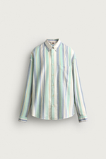 РУБАШКА ОКСВОРД В ПОЛОСКУ FRUIT OF THE LOOM™ — ZARA