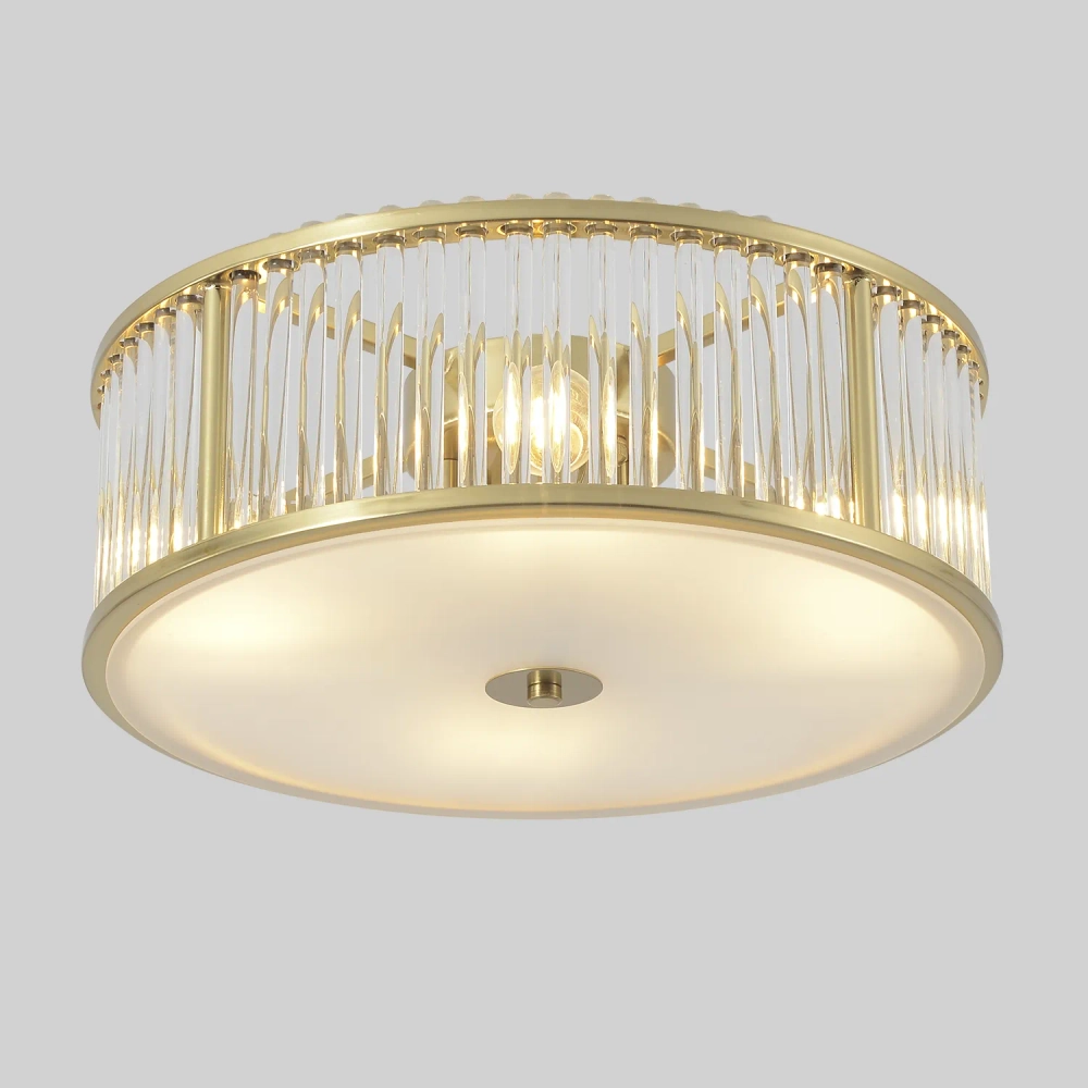 Светильник потолочный Crystal Lux AVENUE PL4 BRASS