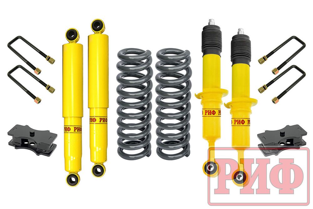 Лифт-комплект лайт Toyota Hilux 2005-2014, Sollers ST6, Jac T6 лифт 40 мм РИФ Лифт-комплект лайт Toyota Hilux 2005-2014, Sollers ST6, Jac T6 лифт 40 мм РИФ