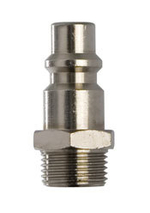 Пневматический ниппель с наружной резьбой, 3/8" 1/2" BSP (F)
