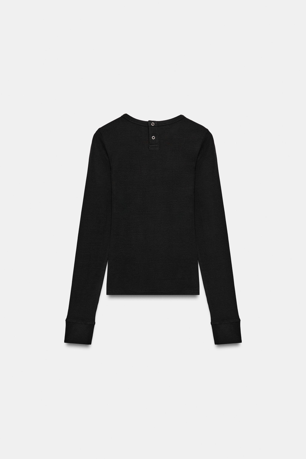 ФУТБОЛКА В РУБЧИК НА КНОПКАХ — ZARA