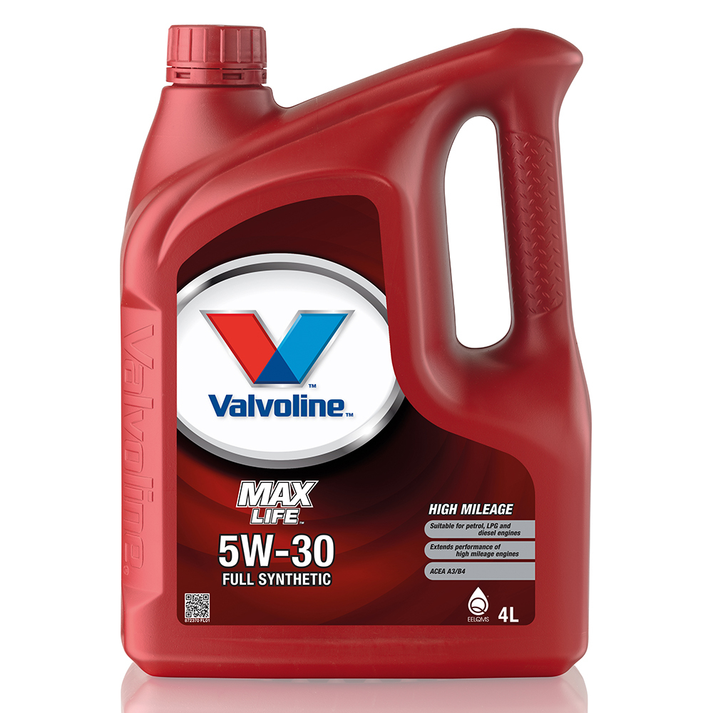 Valvoline MaxLife 5W30 синтетика 4л масло моторное