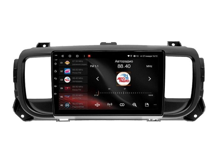 Магнитола для Peugeot Traveller 2017-2022 - Vaycar VA59-0556 на Android 13, Быстрая, 4G SIM-слот