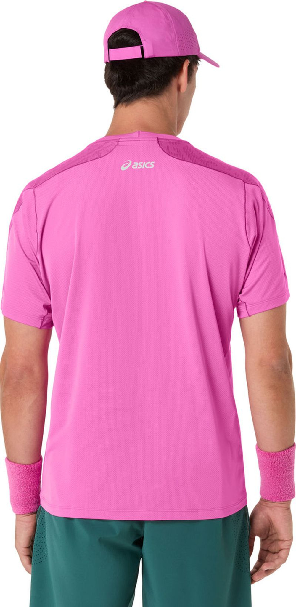 Мужская футболка Asics Match Jacquard Short Sleeve — digital sakura