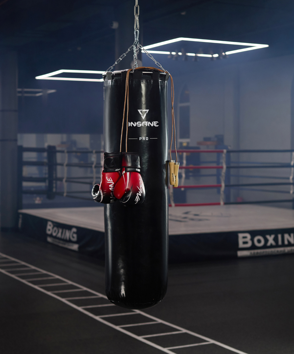 Мешок боксерский PRO PUNCH, 170 см, 70 кг, тент, черный