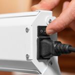 Конвектор электрический плинтусный ATRIC-300, 230 В, 300 Вт, ТЭН Denzel