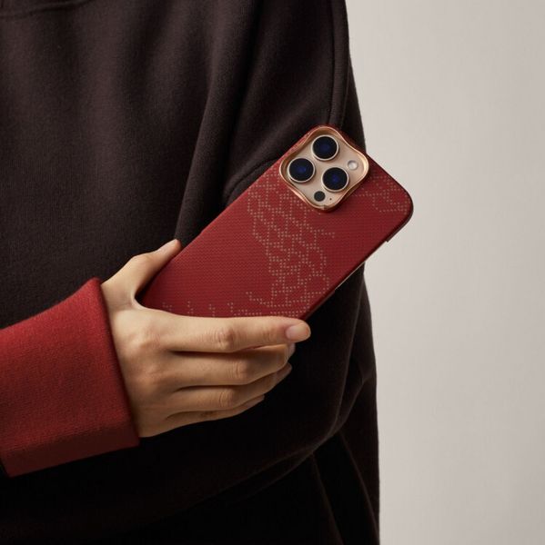 Чехол Pitaka Tactile Woven для iPhone 16 Pro Max, Солнечный день | Sunny Day
