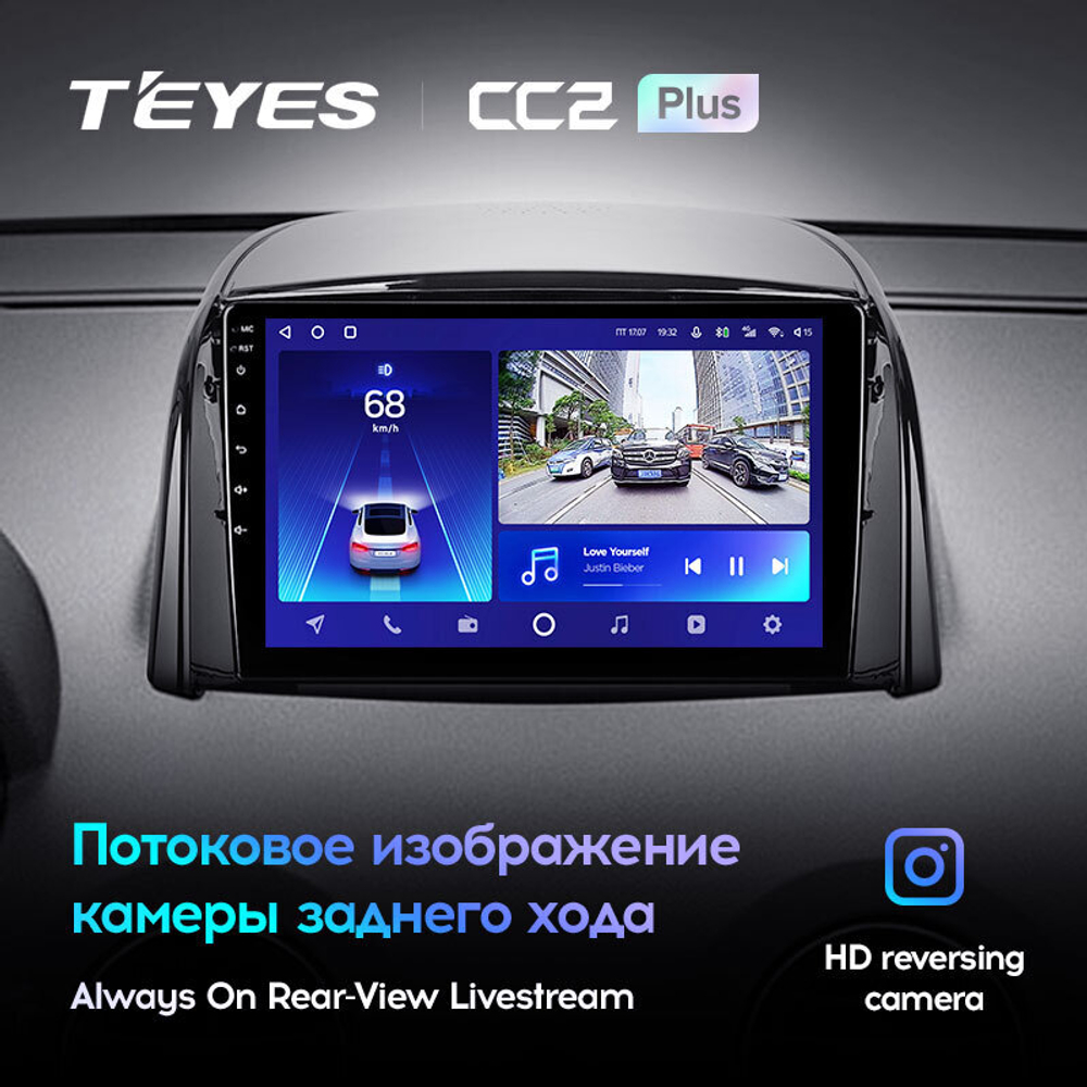 Teyes CC2 Plus 9" для Renault Koleos 2008-2016