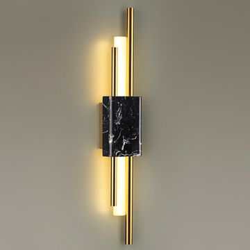 Настенный светодиодный светильник 10W 3000К 4361/10WL чёрный мрамор/золото Marmi Odeon Light