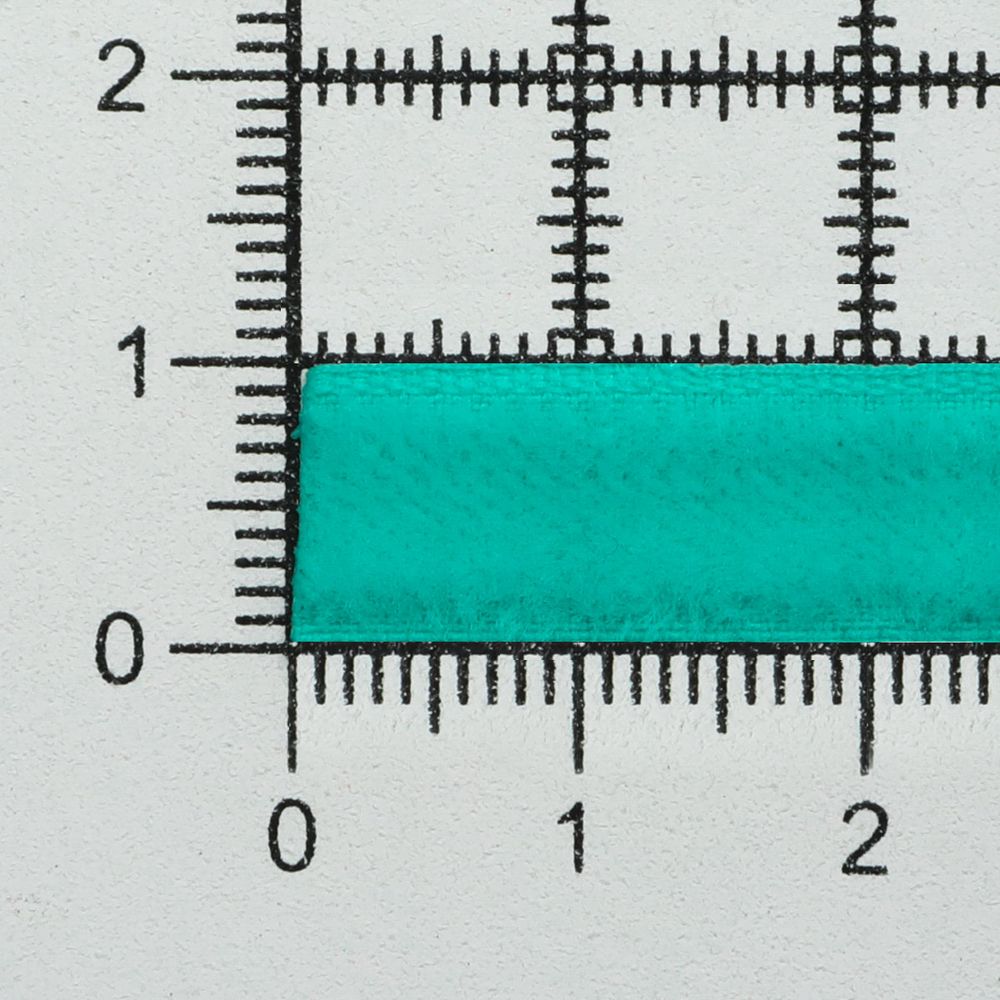 Лента бархатная (тесьма) 10.0 мм / 10±0.5 метров, рис. 8508, цв.66 бирюза