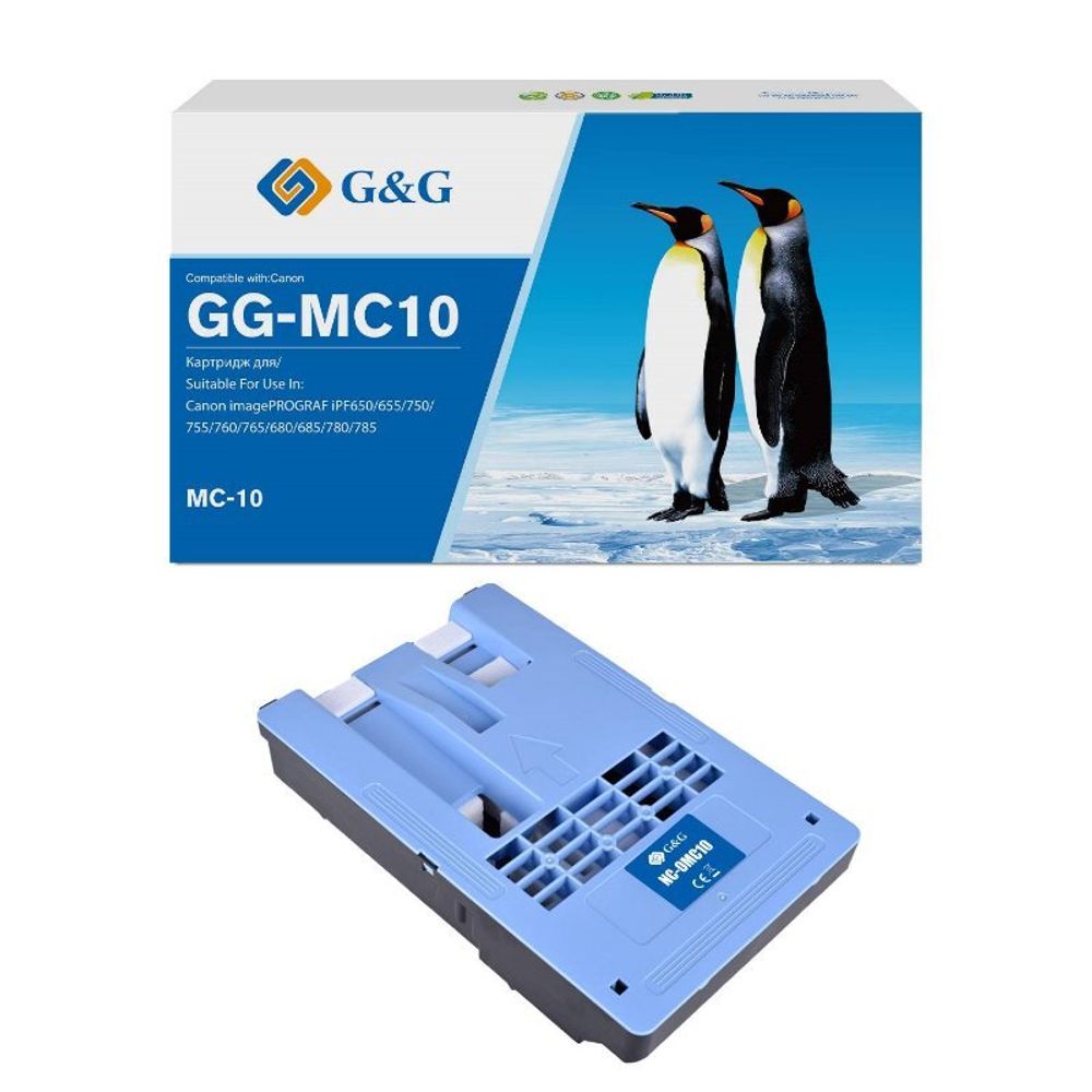 Емкость для сбора отработанных чернил G&G, аналог Canon MC-10 (1320B014) для IPF серии Емкость для сбора отработанных чернил G&G, аналог Canon MC-10 (1320B014) для IPF серии