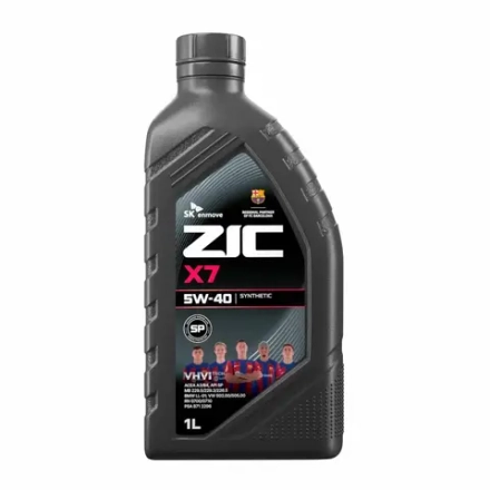 132662 ZIC X7 5W40 (1L) масло моторное!син