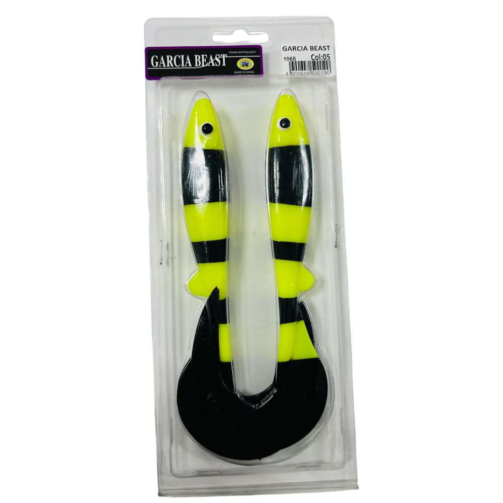 Силиконовая приманка GARCIA BEAST 19см COL05 №69