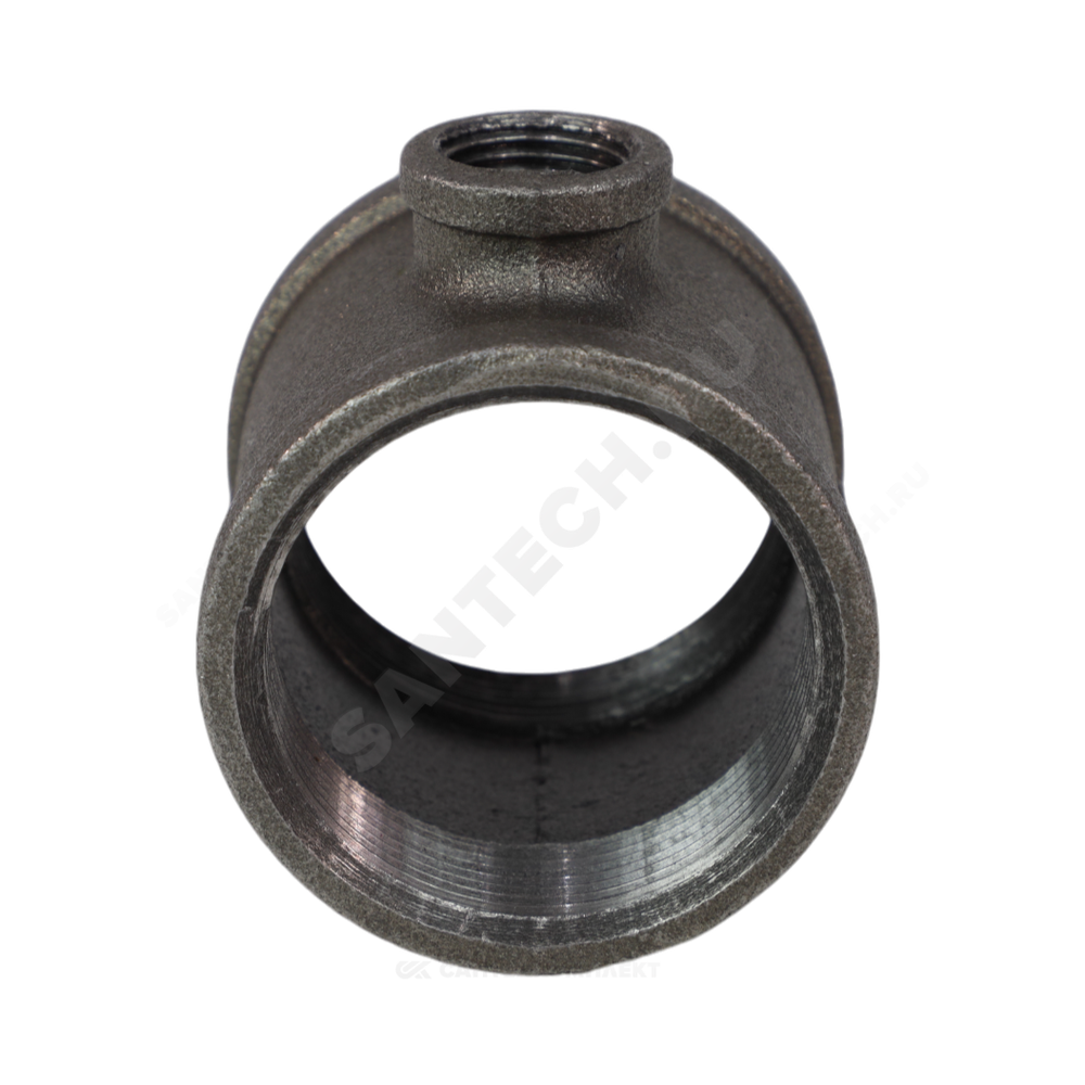 Тройник переходной чугун Ду 40х15 (1 1/2"х1/2") ВР/ВР Fittex PLUS