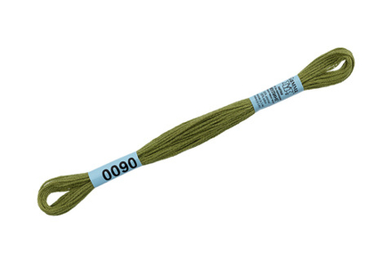 Мулине "Gamma" , 100% хлопок, 8 м, №0090