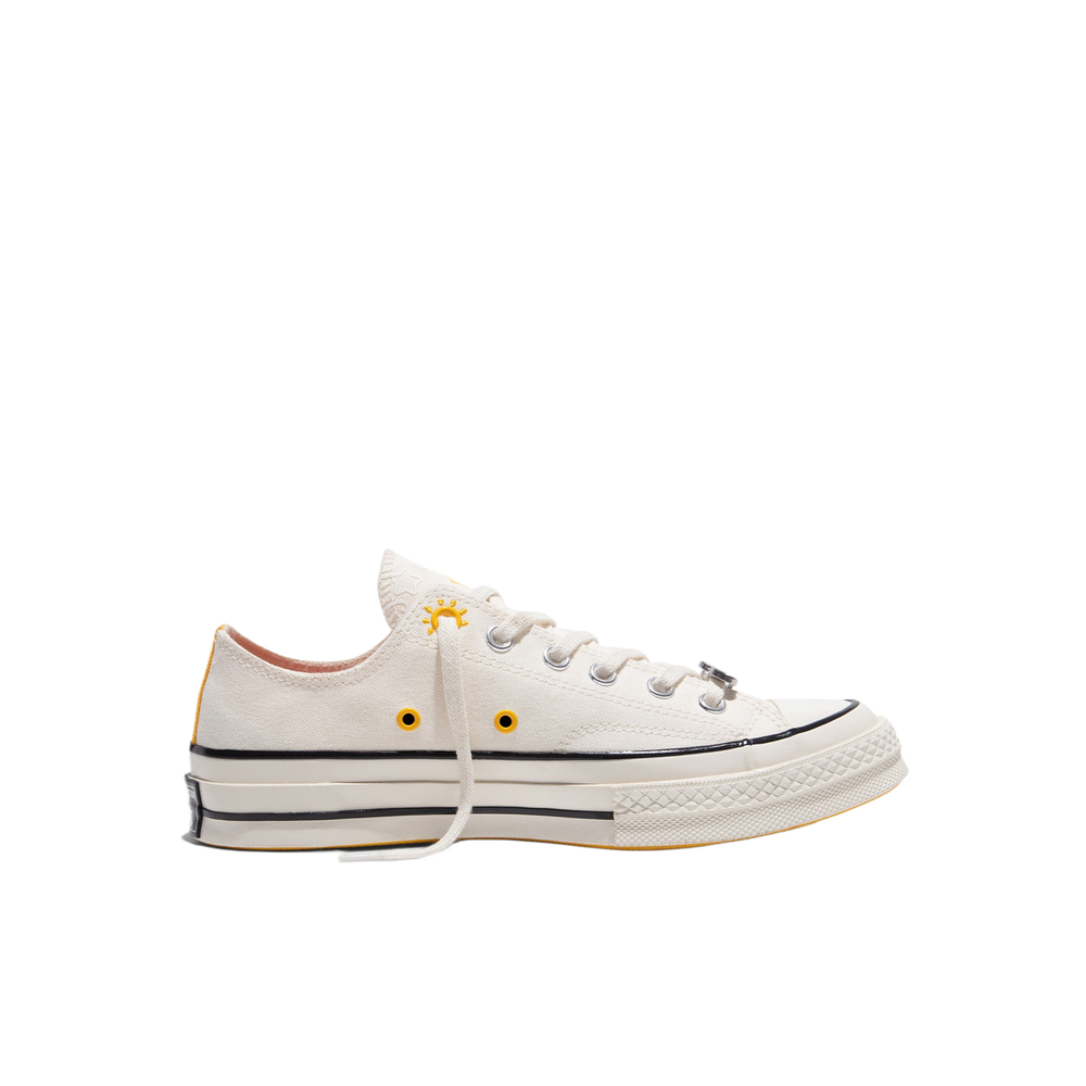 Converse Chuck 70 Canvas Shoes Women"s Low top White/Multicolor