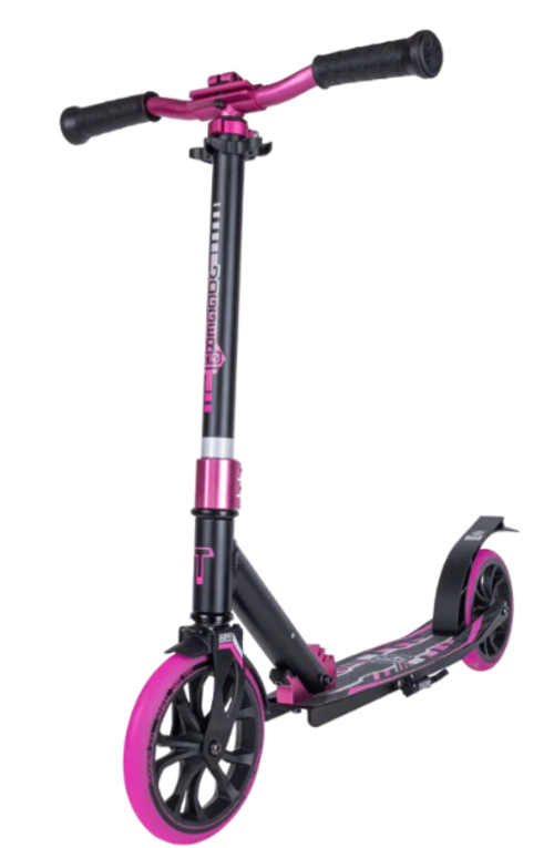 Самокат TeachTeam Jogger 210 черно-розовый