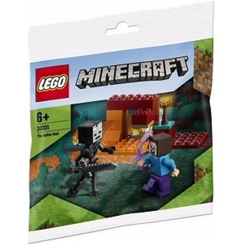 Конструктор LEGO Minecraft 30331 Дуэль в Нетере, 28 деталей, 2 мини-фигурки