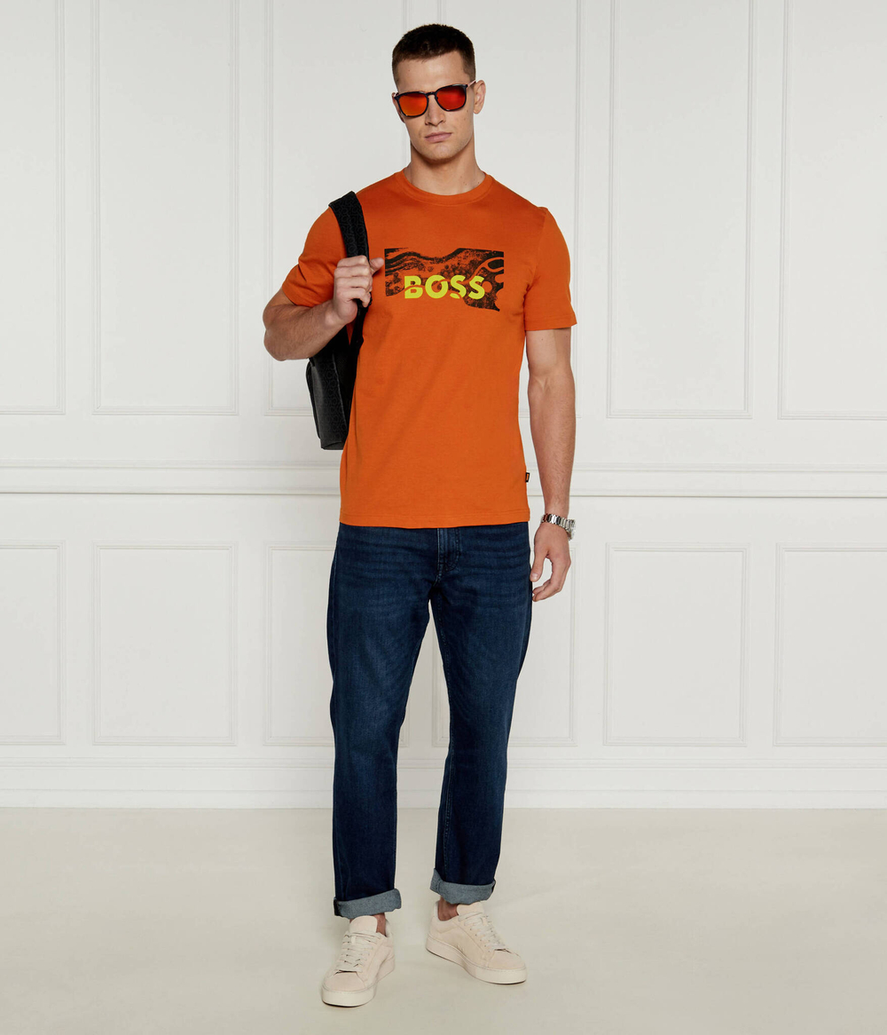Футболка Te_Building BOSS ORANGE - оранжевый(50522767)