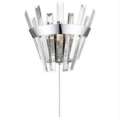 Citilux Вестерос CL307310 Бра хрустальное с выключателем Хром