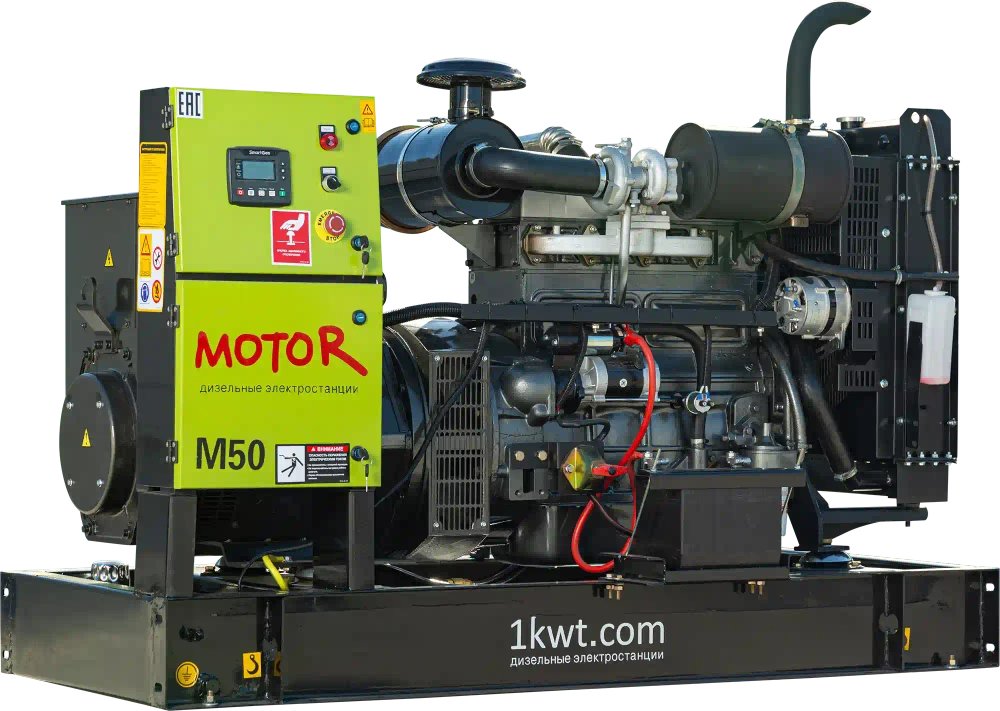 Дизельный генератор MOTOR АД 50-T400 50 кВт, RICARDO